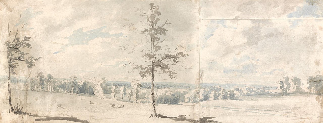Harrow Common, Middlesex by Edward Dayes