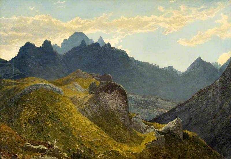 Mountain Landscape by Edward Hargitt