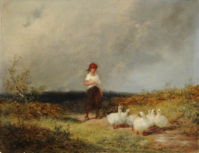 The Goose Girl by Edward Hargitt
