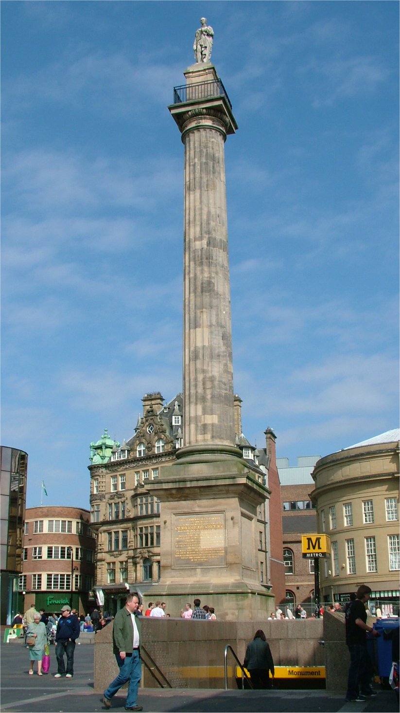 Grey's Monument by Edward Hodges Baily