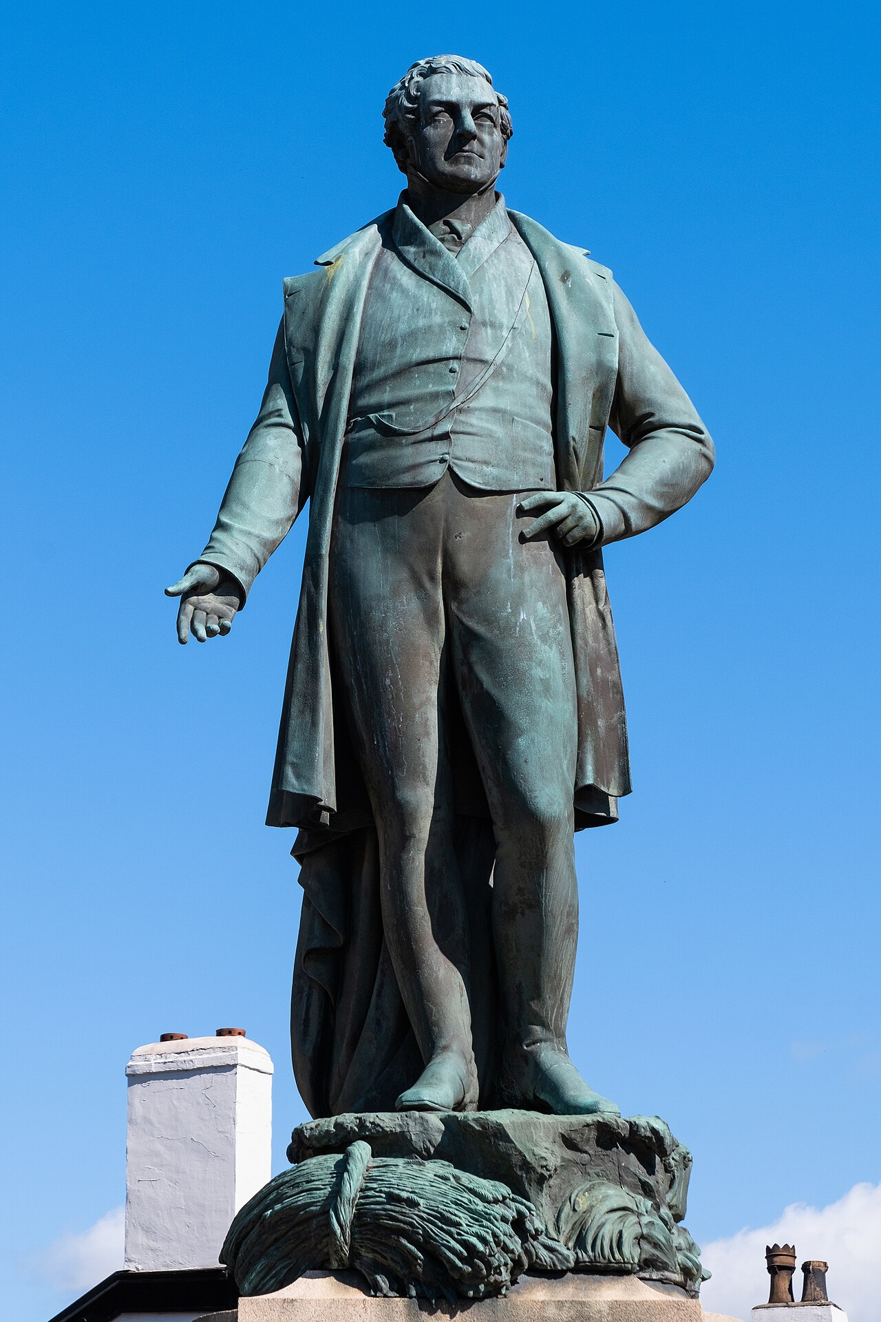 Peel Memorial by Edward Hodges Baily