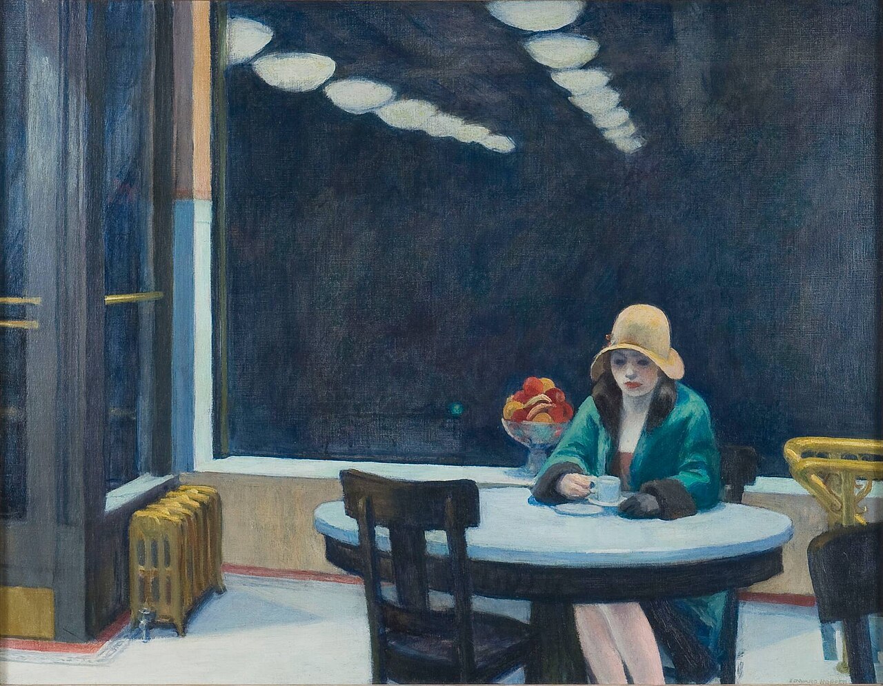 Automat by Edward Hopper