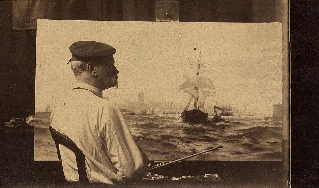 Portrait of Edward Moran