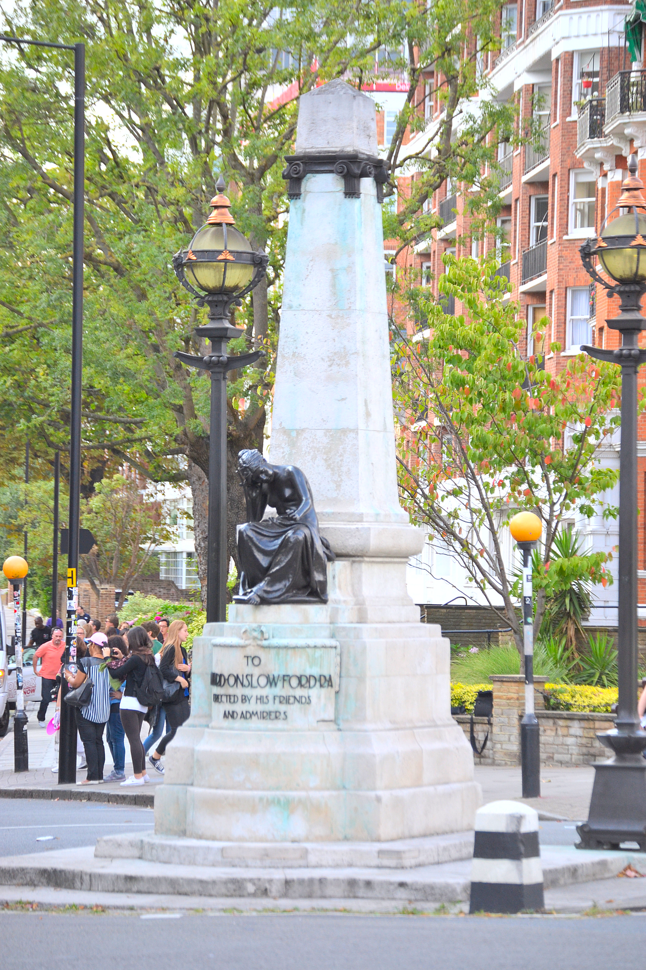 Edward Onslow Ford Memorial by Edward Onslow Ford