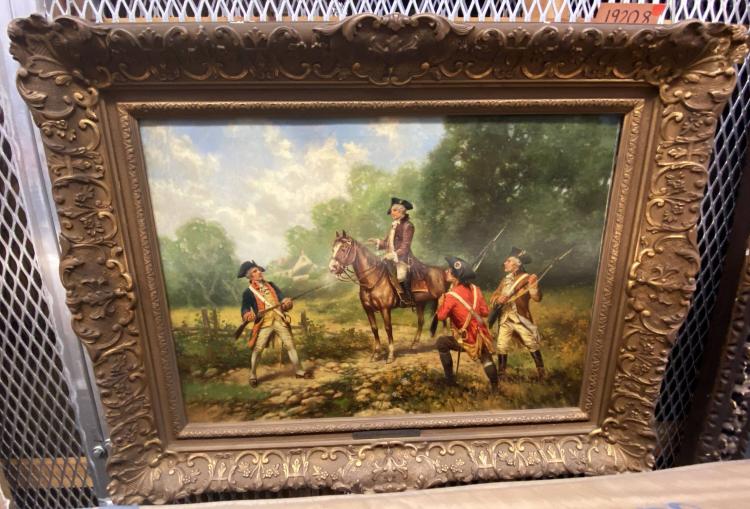 The Capture of Major John André, 1845 by Edward Percy Moran