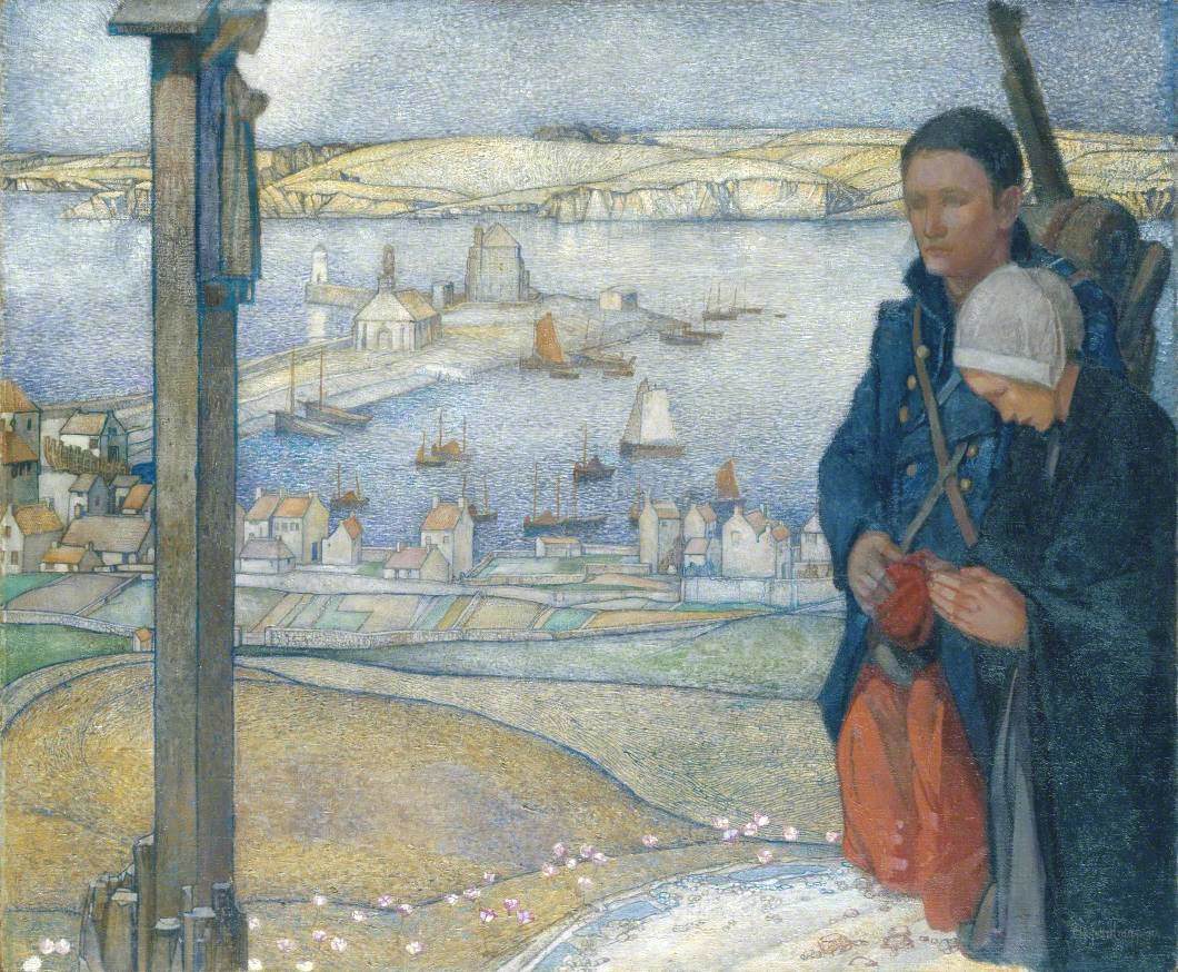 Brittany: 1914 by Edward Reginald Frampton