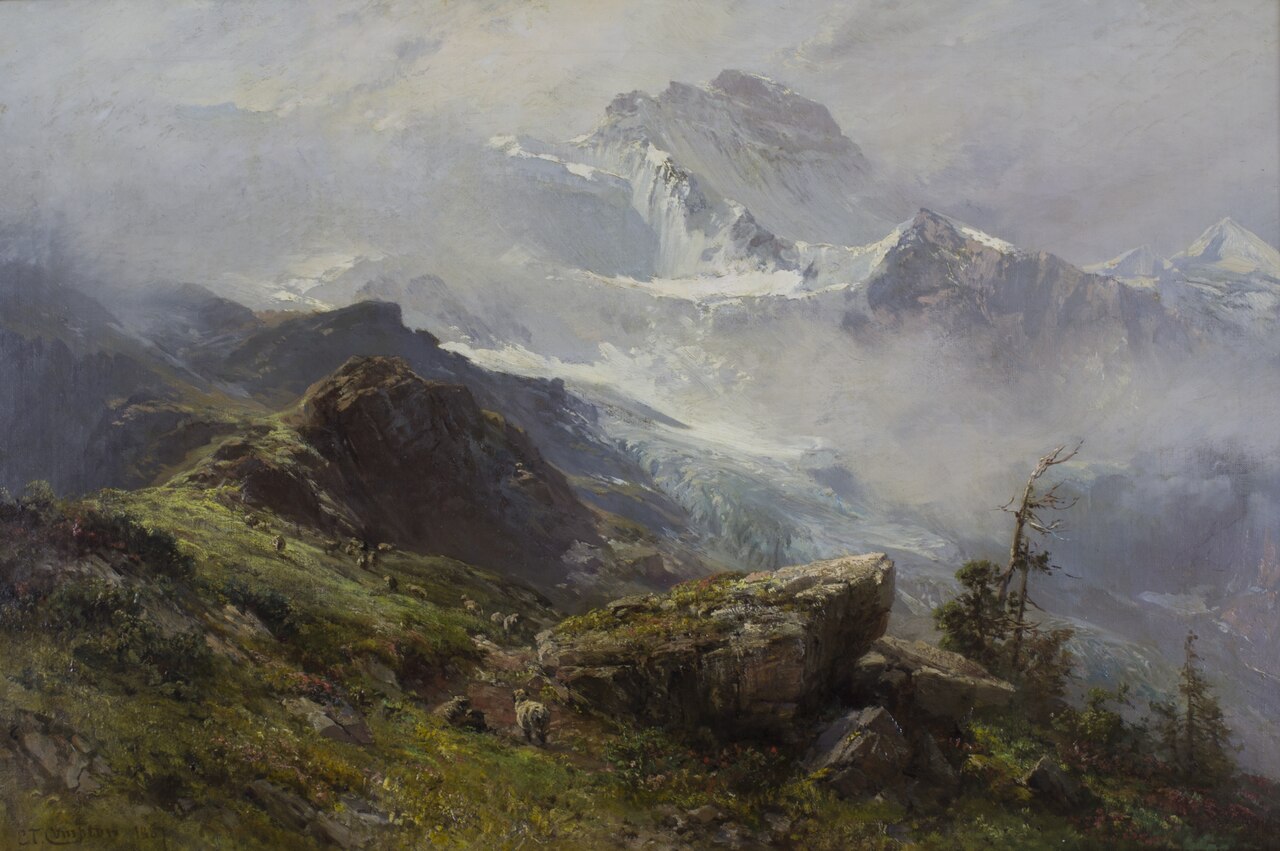 The Jungfrau by Edward Theodore Compton