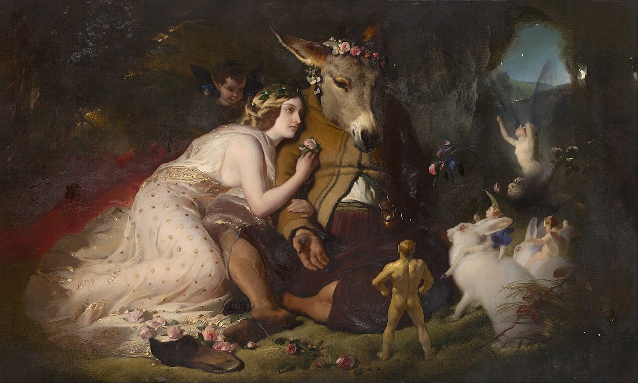 Scene from A Midsummer Night's Dream by Edwin Landseer