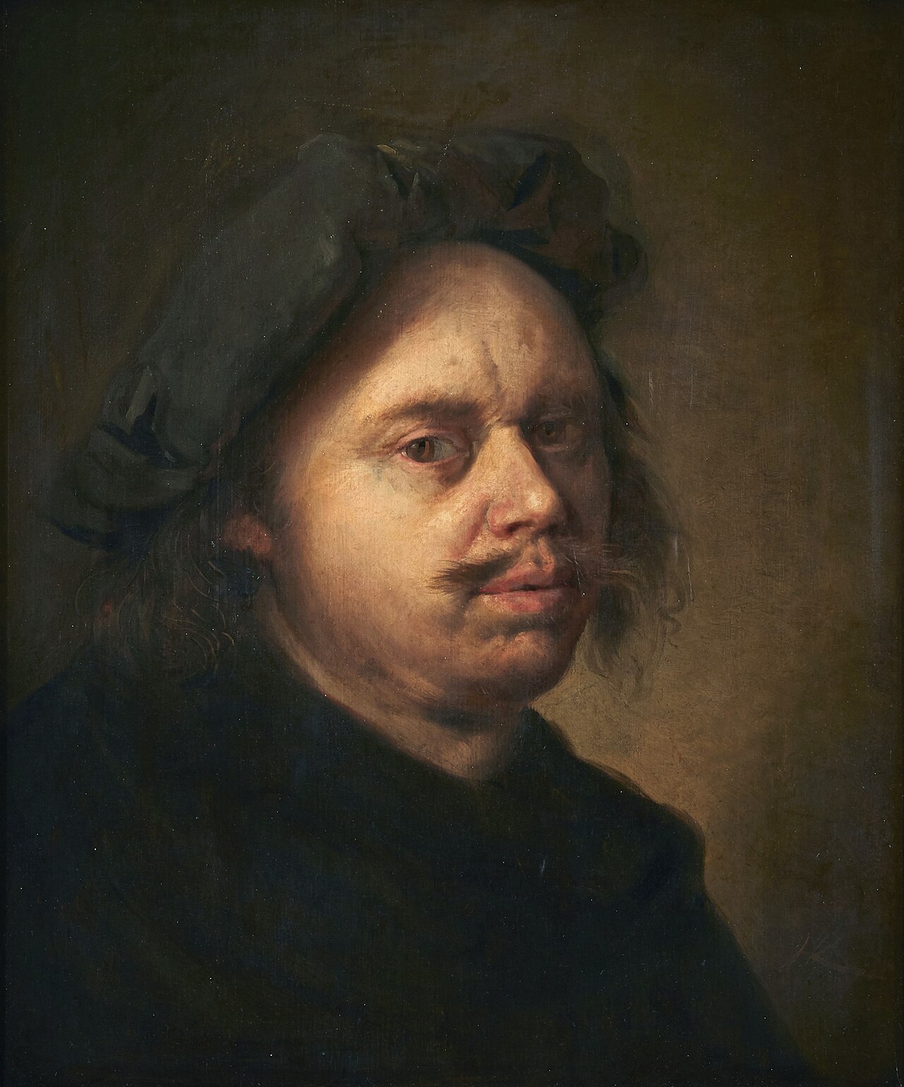 Self-portrait by Egbert van Heemskerck