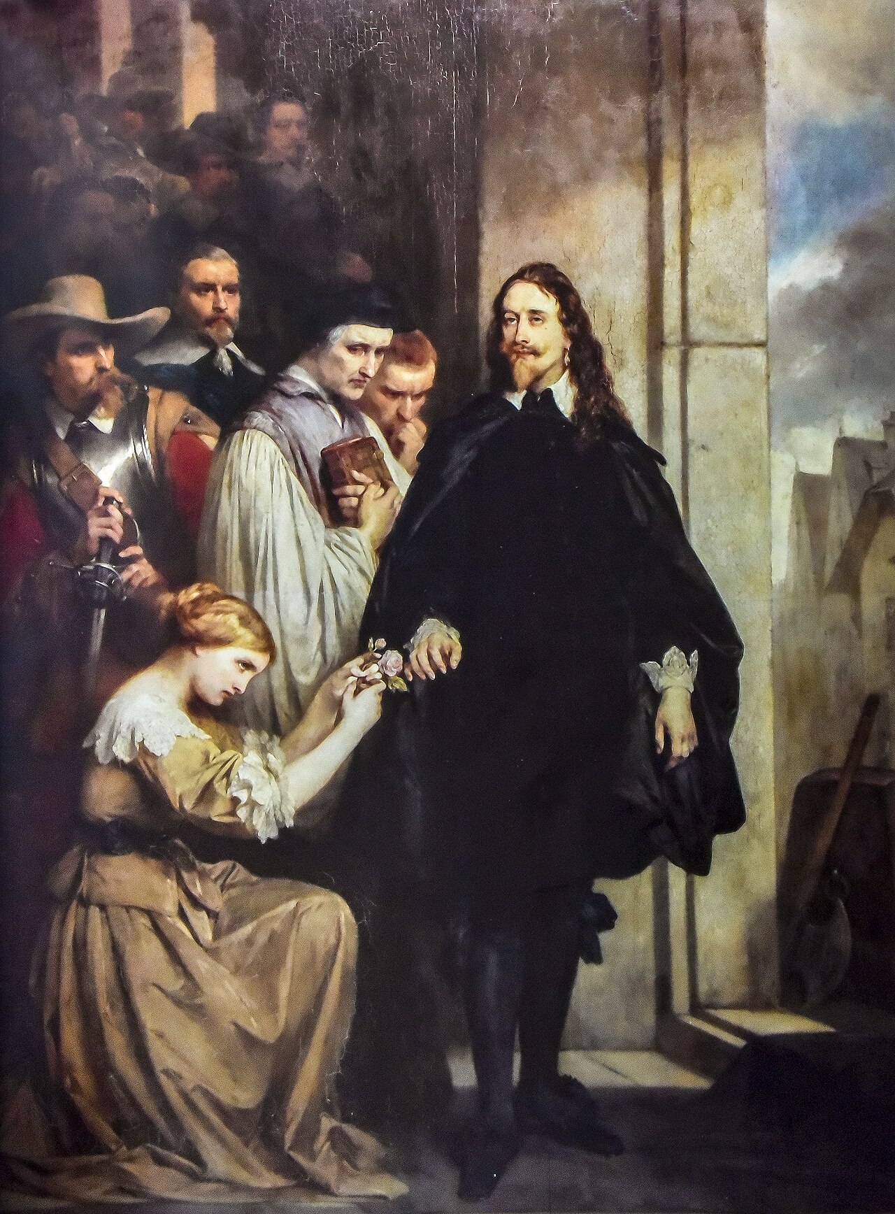 King Charles I of England, on his way to the scaffold by Égide Charles Gustave Wappers