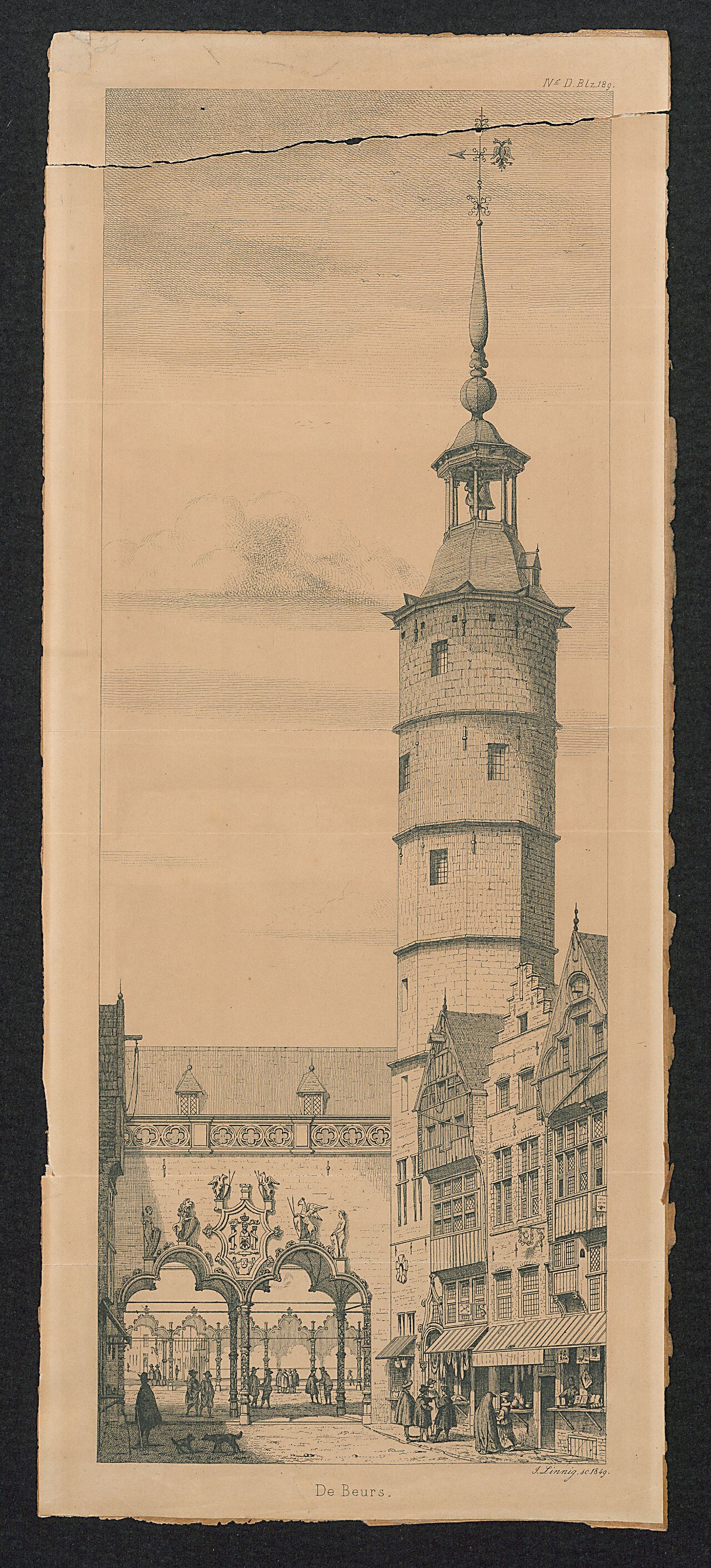 De Beurs by Egide Linnig