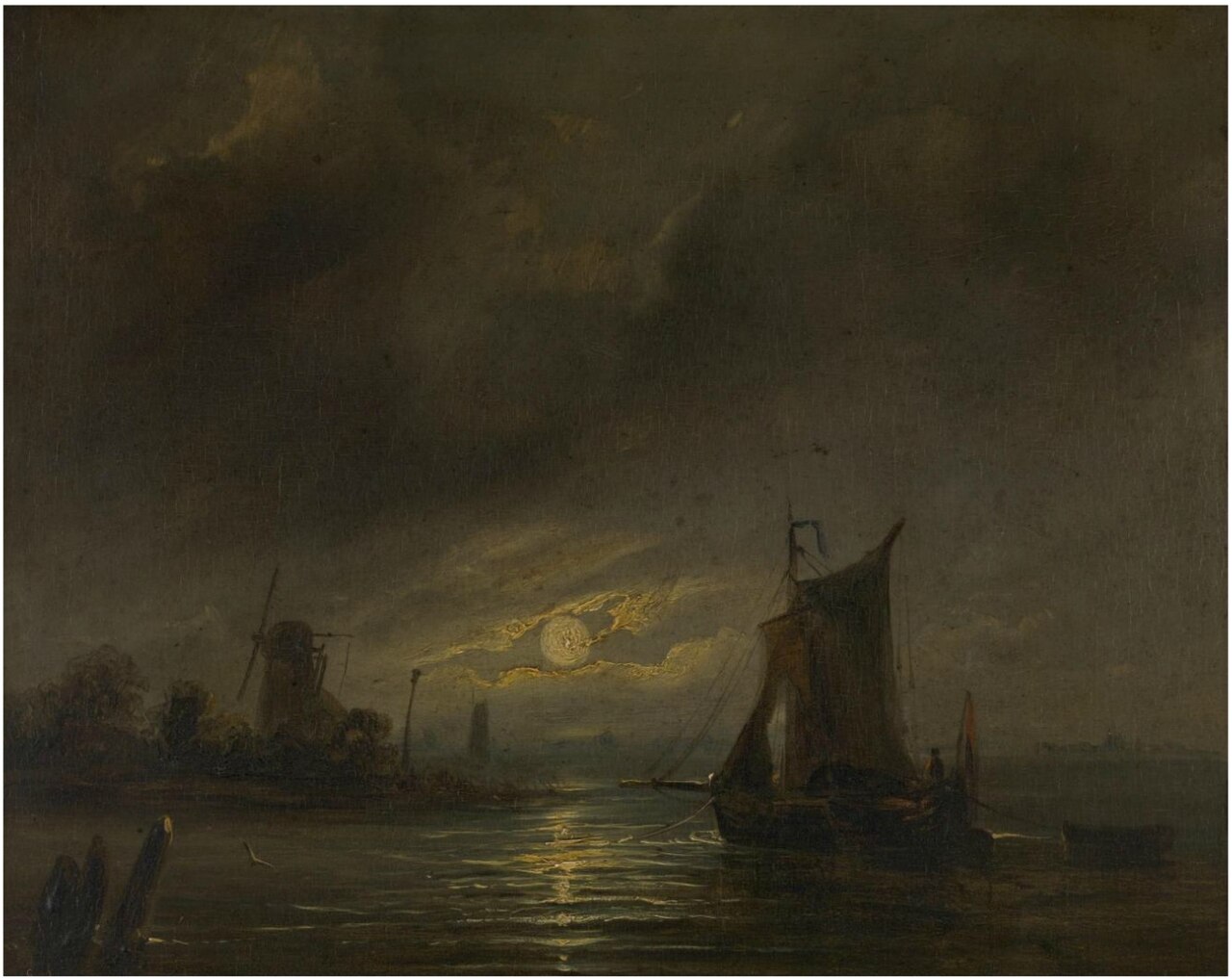 Night View by Egide Linnig