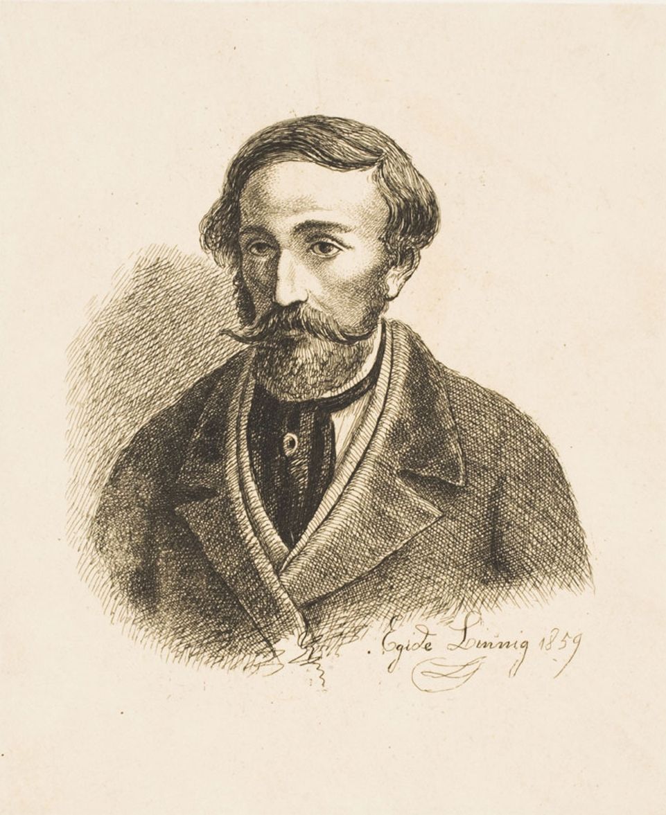 Portrait of Egide Linnig