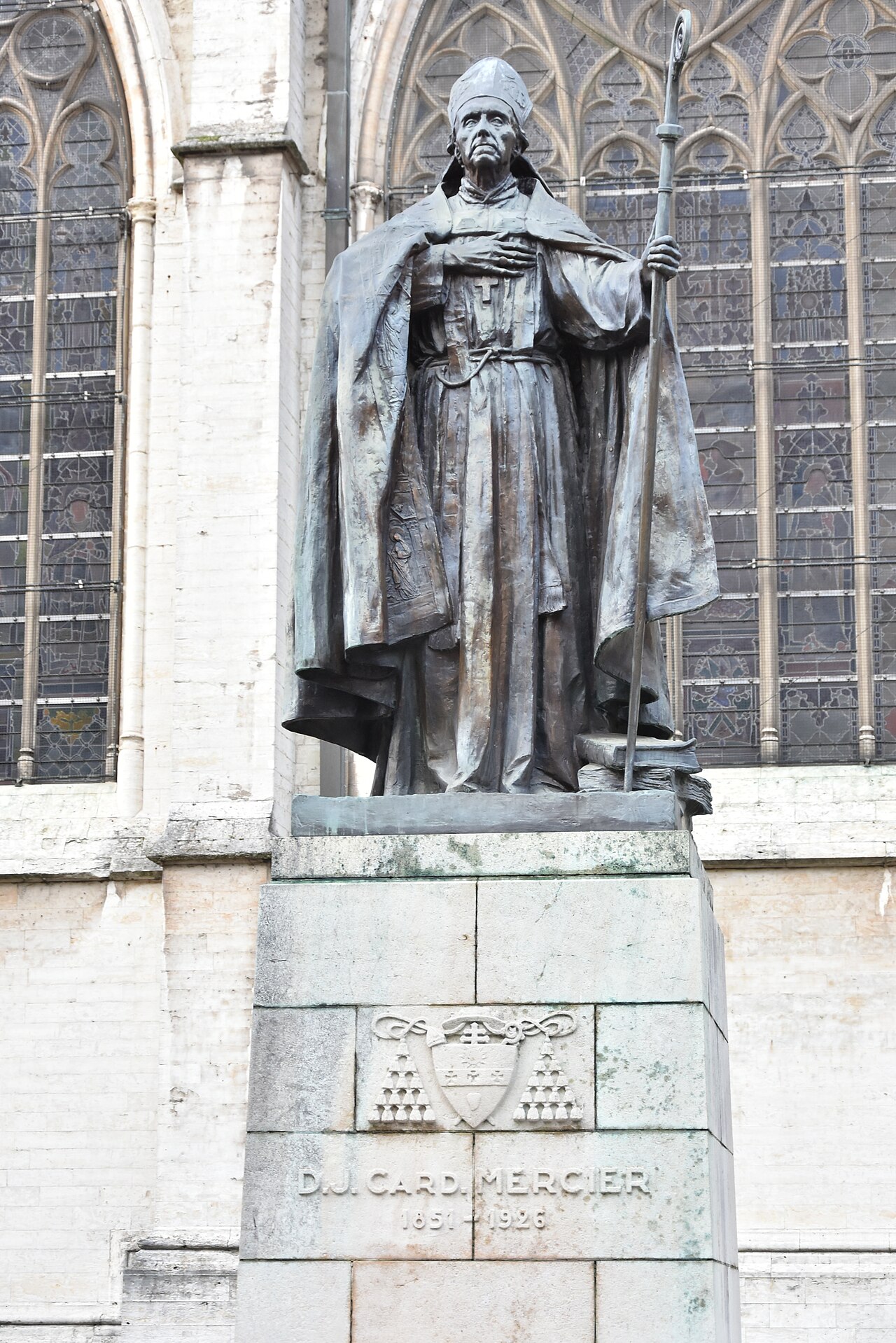 Cardinal Mercier by Egide Rombaux