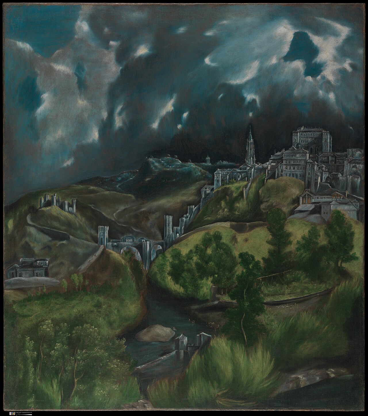 View of Toledo by El Greco