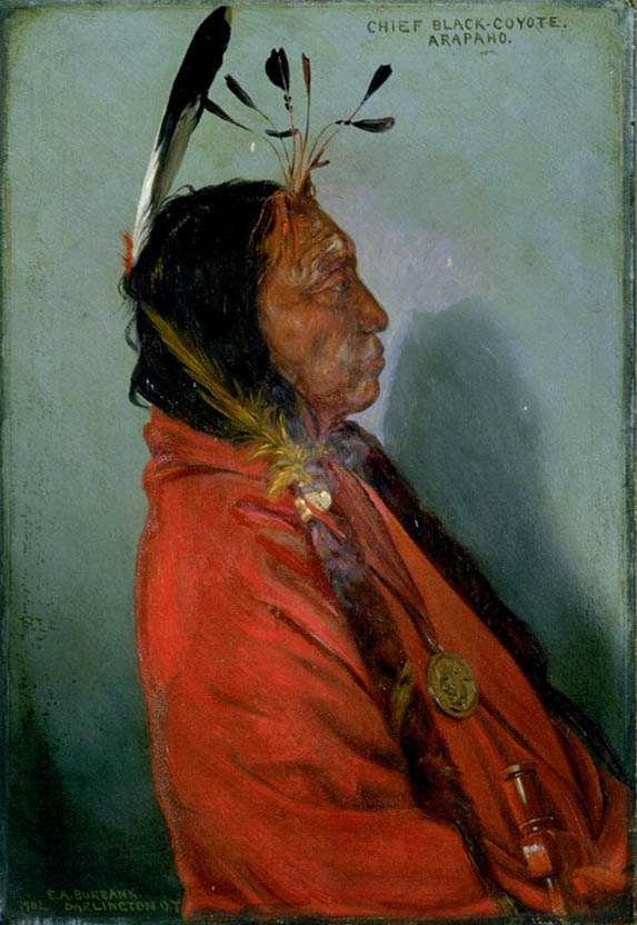 Chief Black-Coyote by Elbridge Ayer Burbank