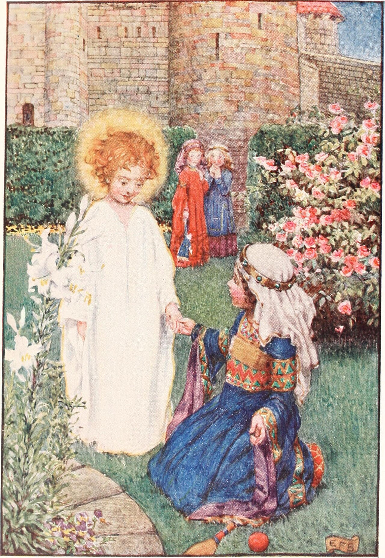 The Divine Playmate by Eleanor Fortescue-Brickdale