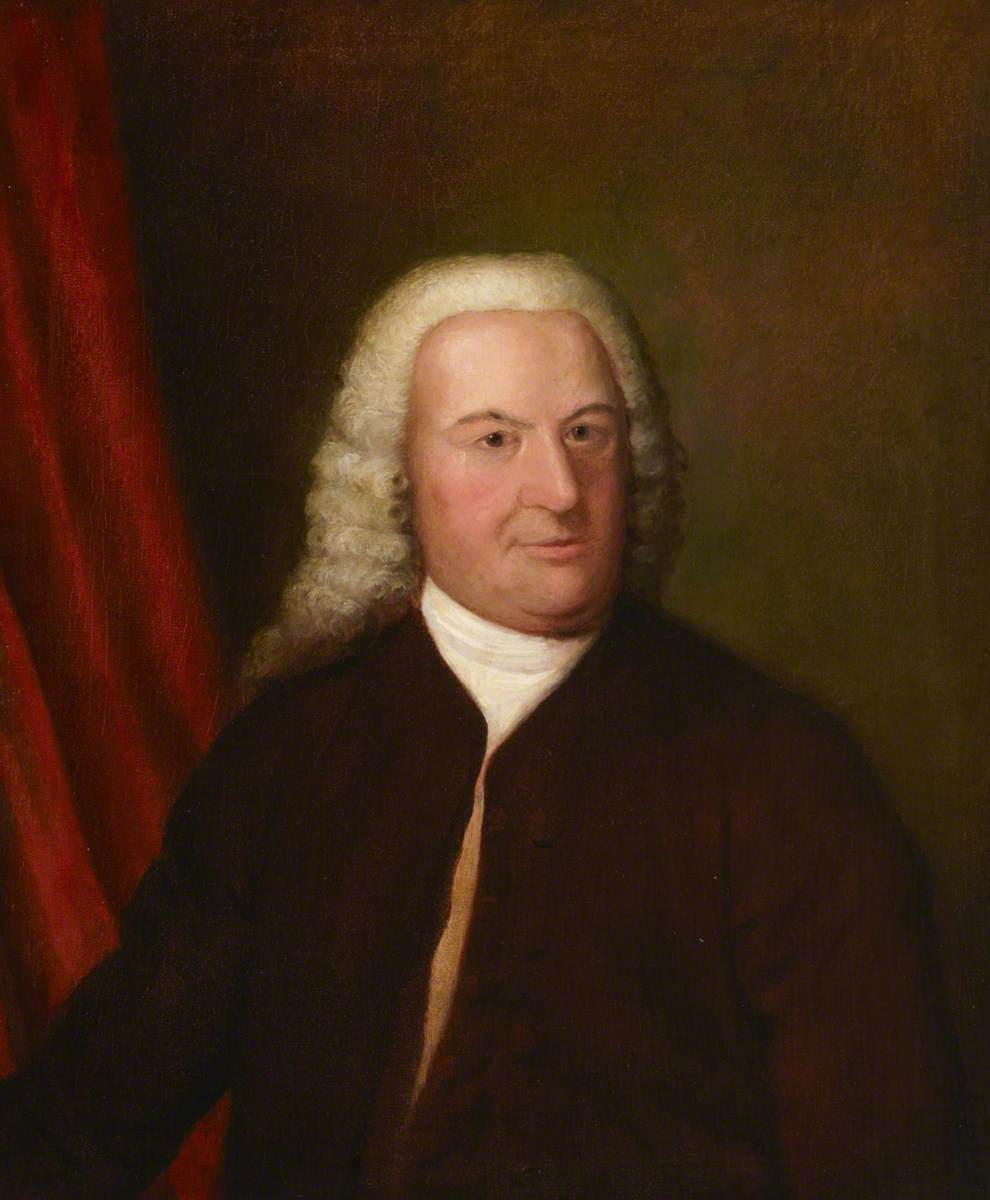 Johann Sebastian Bach (1685–1750) by Elias Gottlob Haussmann