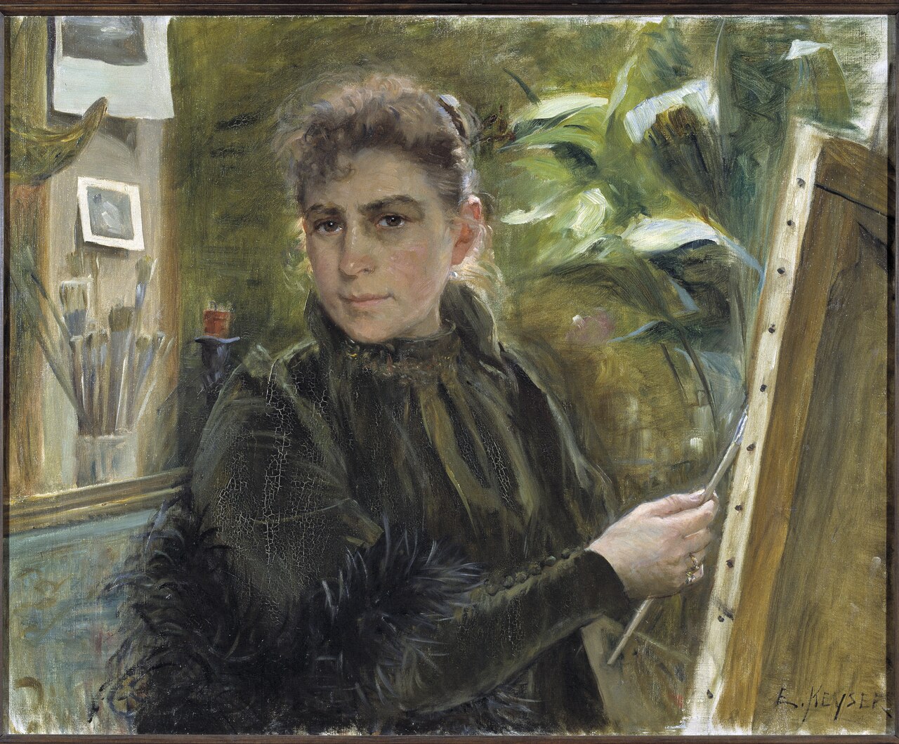 Self-Portrait by Elisabeth Keyser