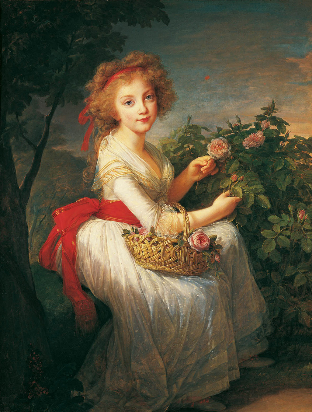 Portrait of Princess Maria Christina by Élisabeth Louise Vigée Le Brun