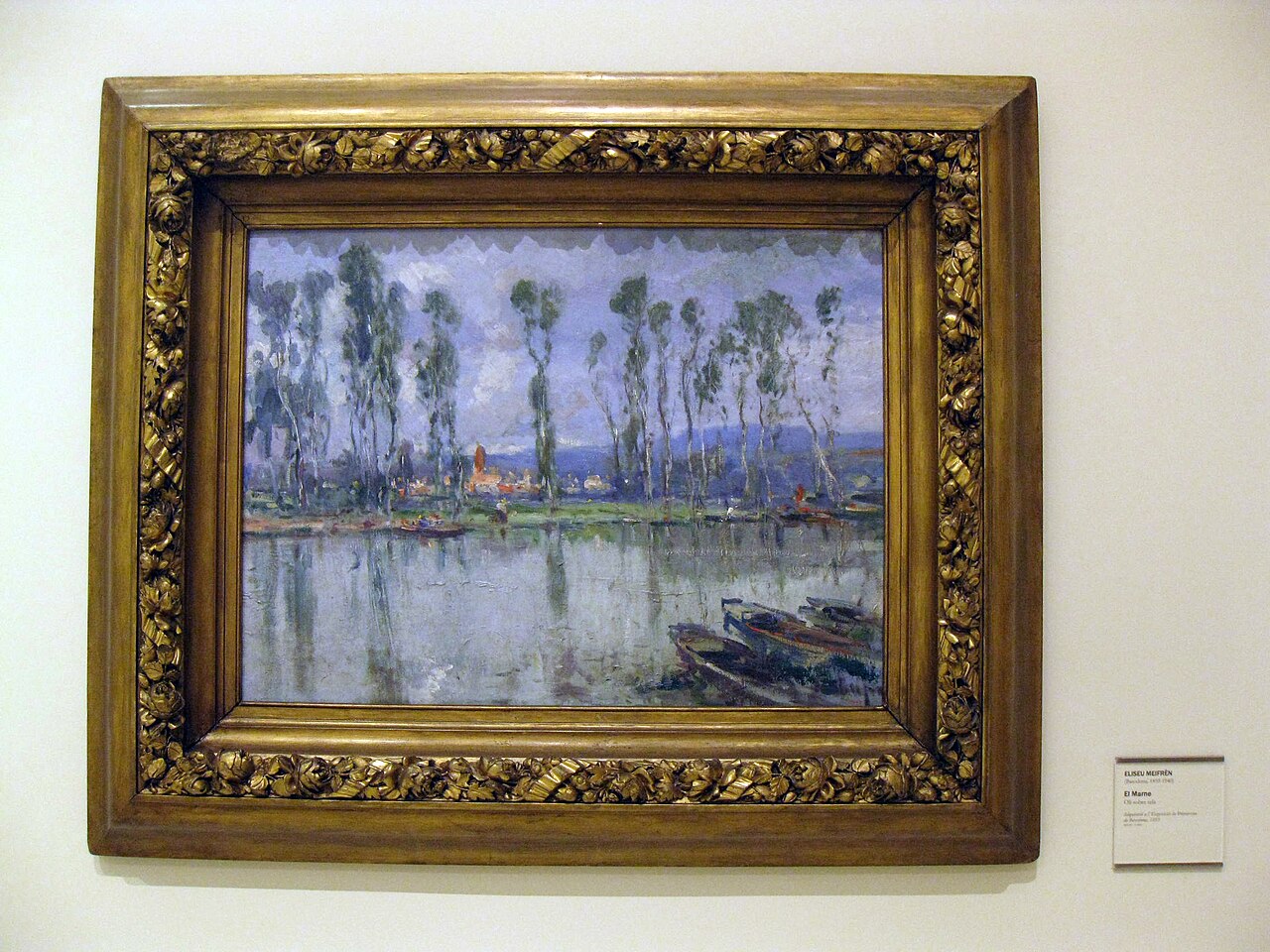 The Marne by Eliseo Meifrén y Roig