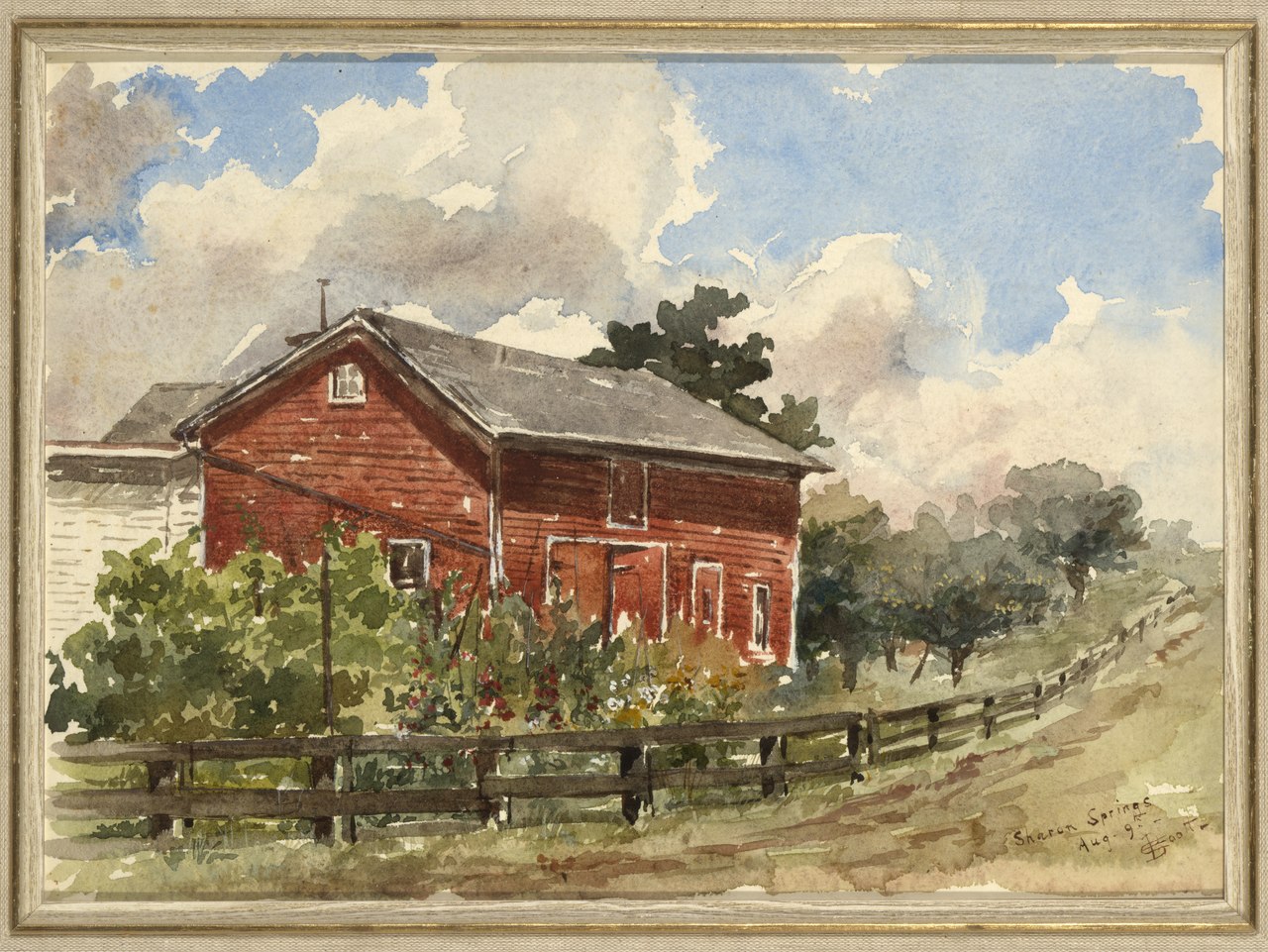 Sharon Springs by Elizabeth Boott