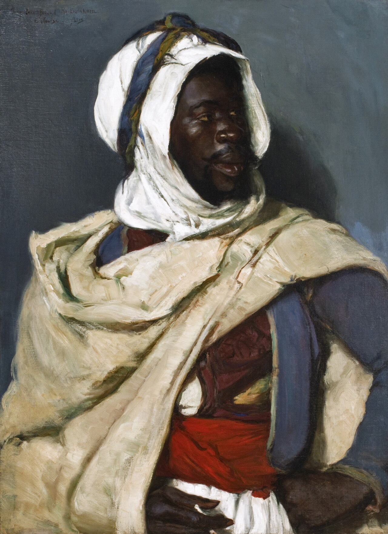 Officer of the Algerian Infantry Regiment (Tirailleur algérien) by Elizabeth Nourse