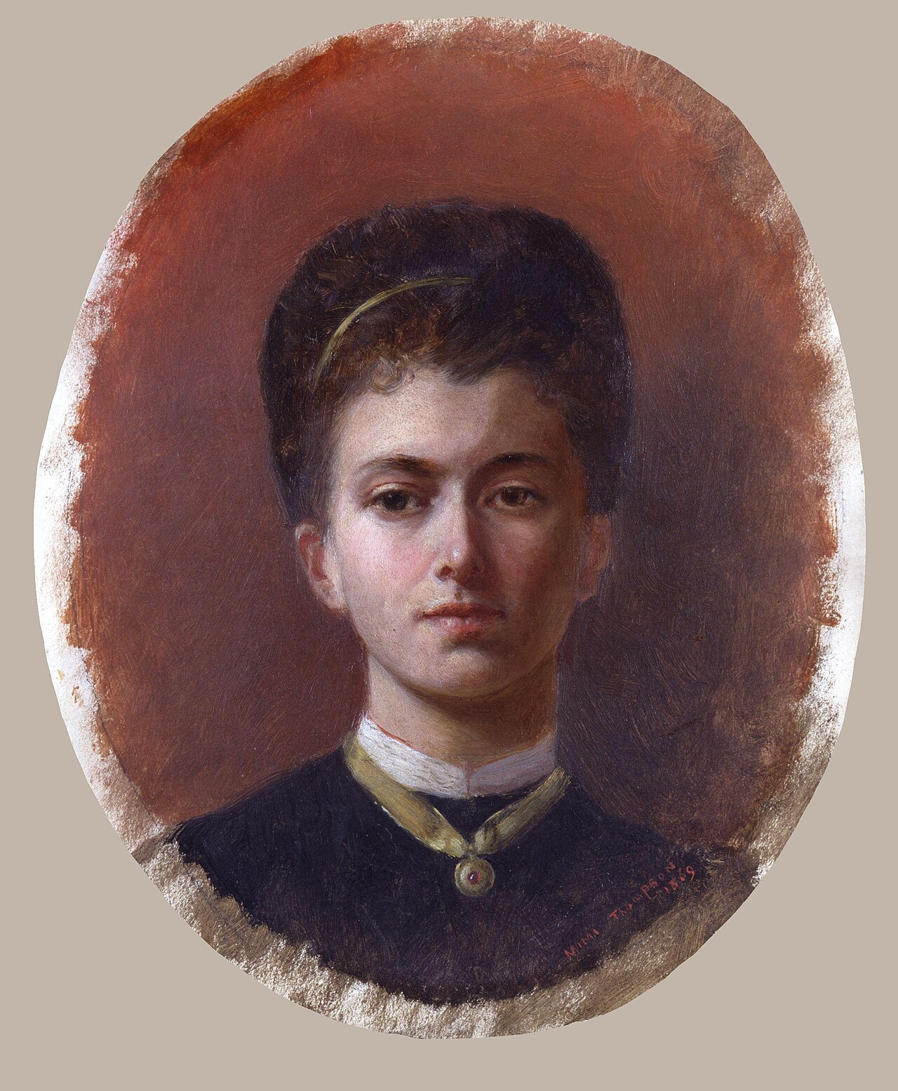 Portrait of Elizabeth Thompson
