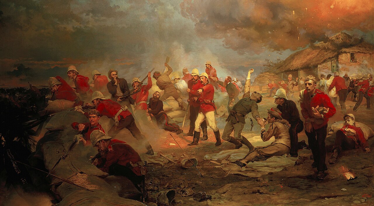 The Defence of Rorke's Drift by Elizabeth Thompson