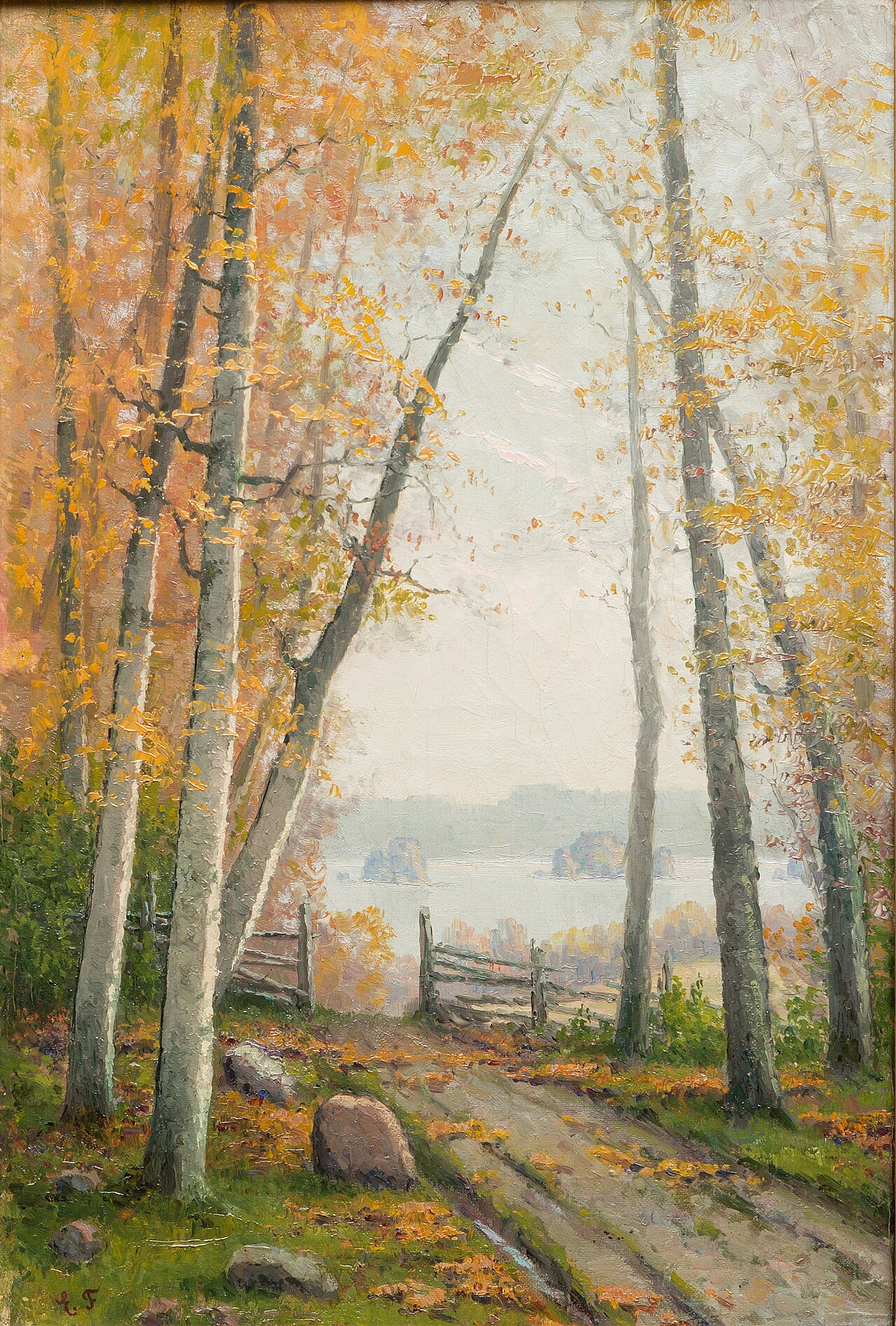 Autumn Landscape by Ellen Favorin