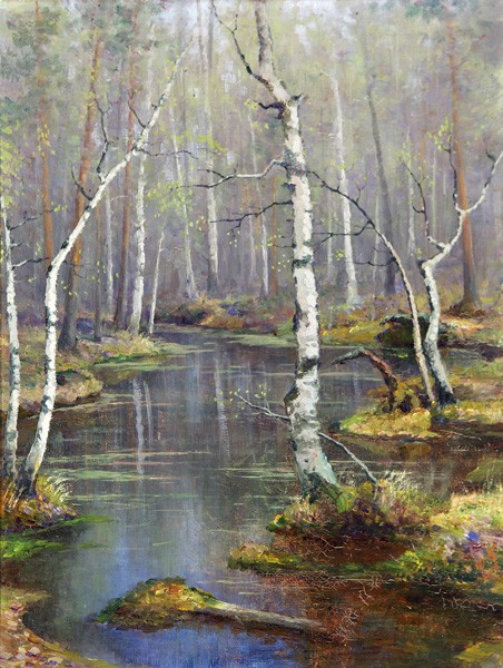 Spring Creek by Ellen Favorin