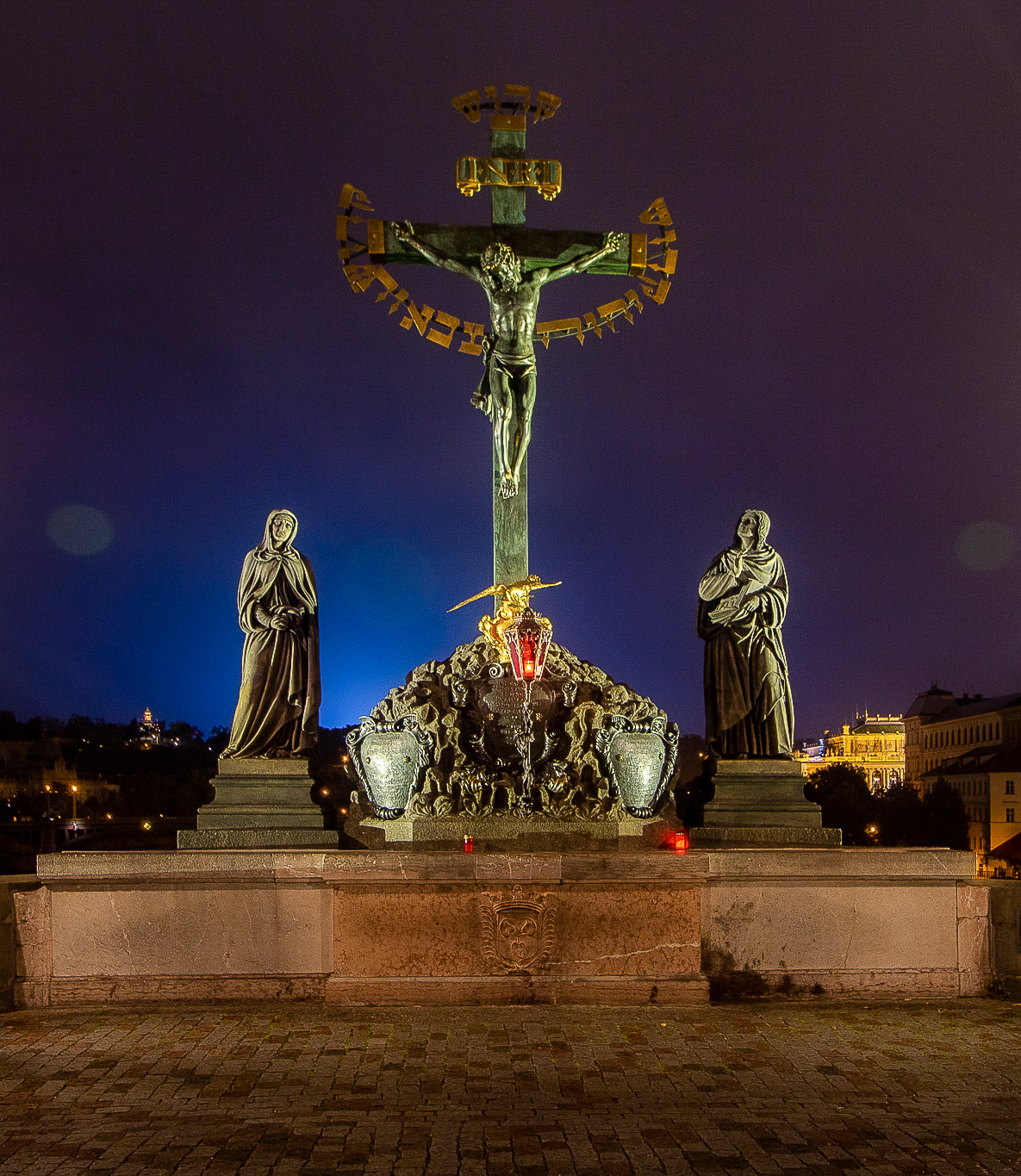 Calvary, Charles Bridge by Emanuel Max