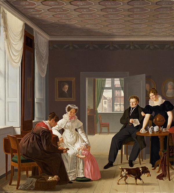 The Winther Family by Emil Bærentzen