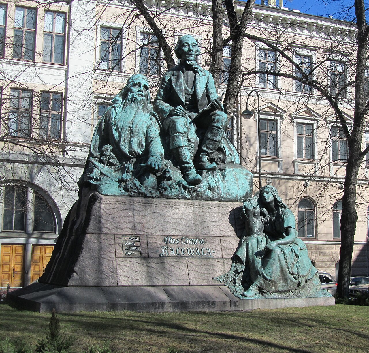Elias Lönnrot by Emil Wikström