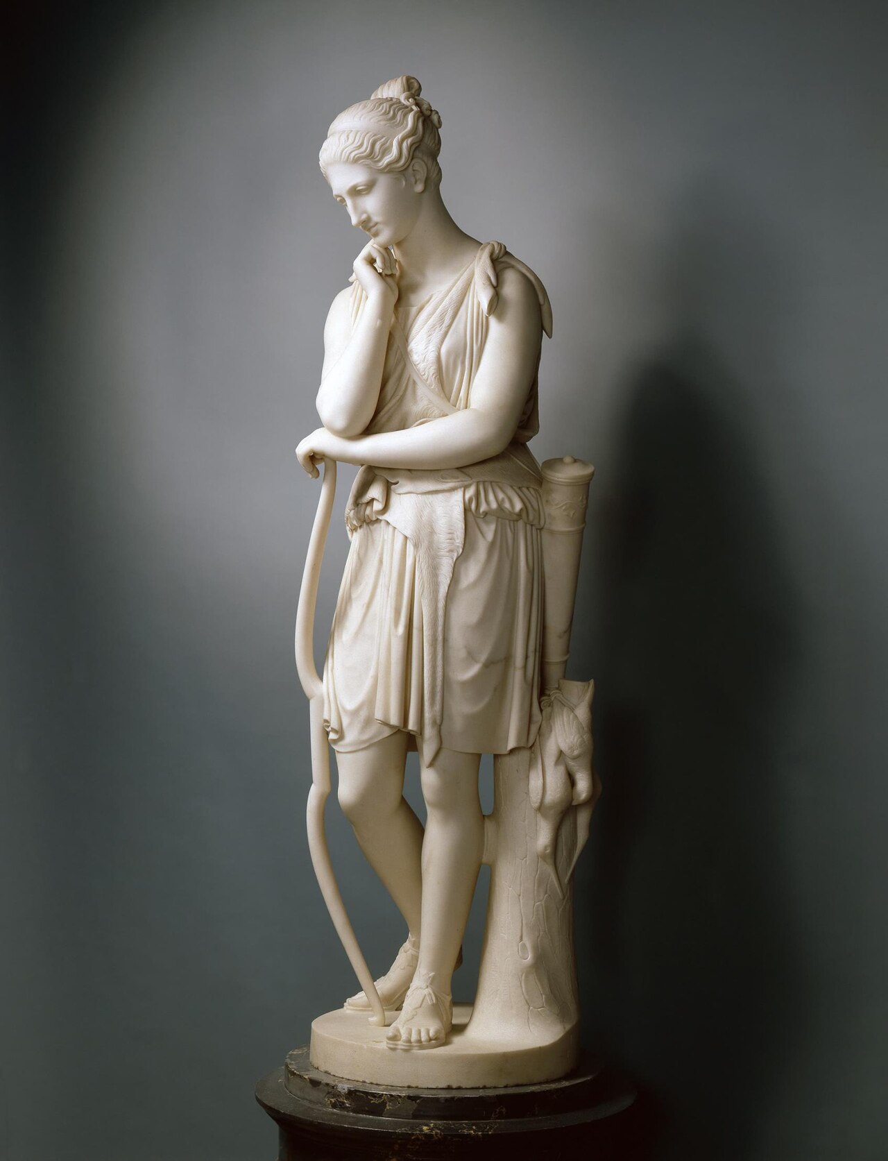 Diana Resting after Hunting by Emil Wolff