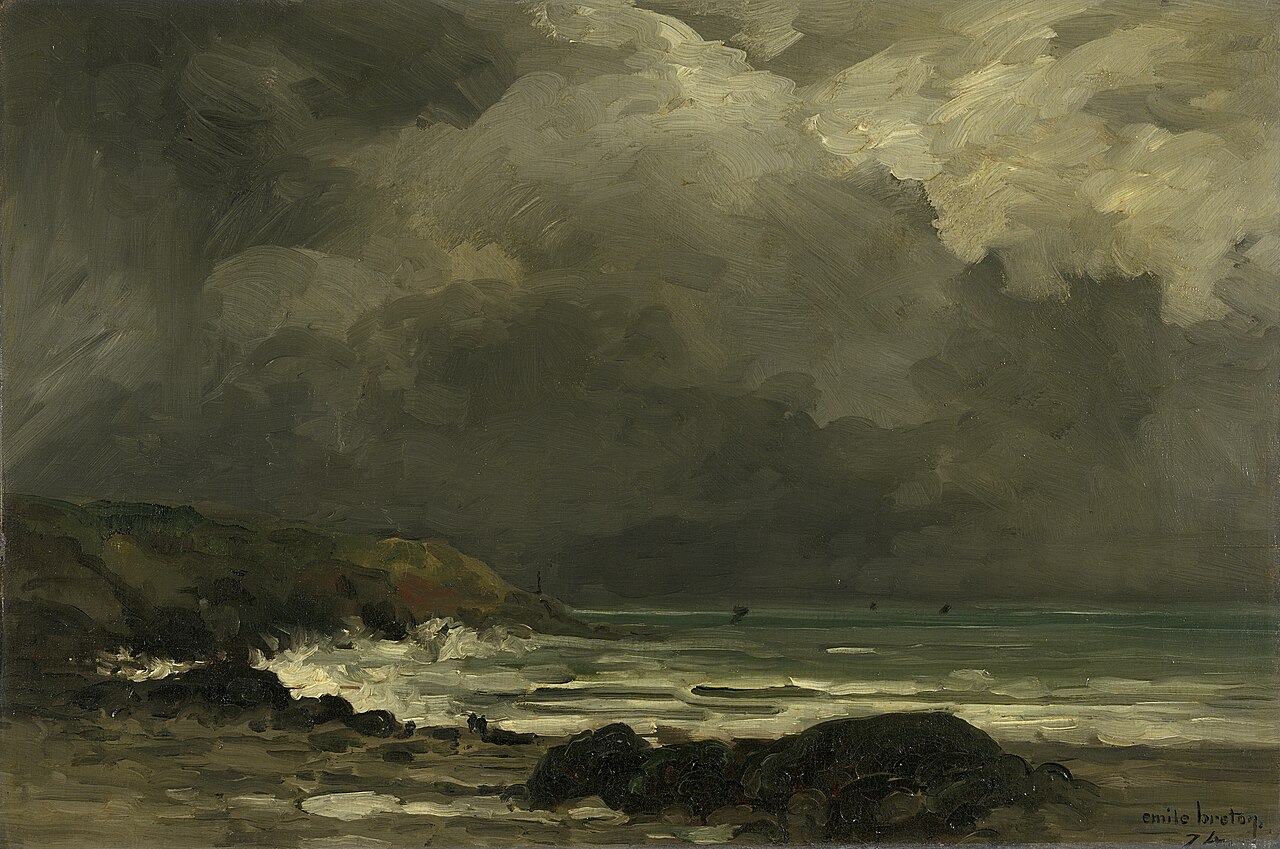 The Breakers by Emile Adélard Breton
