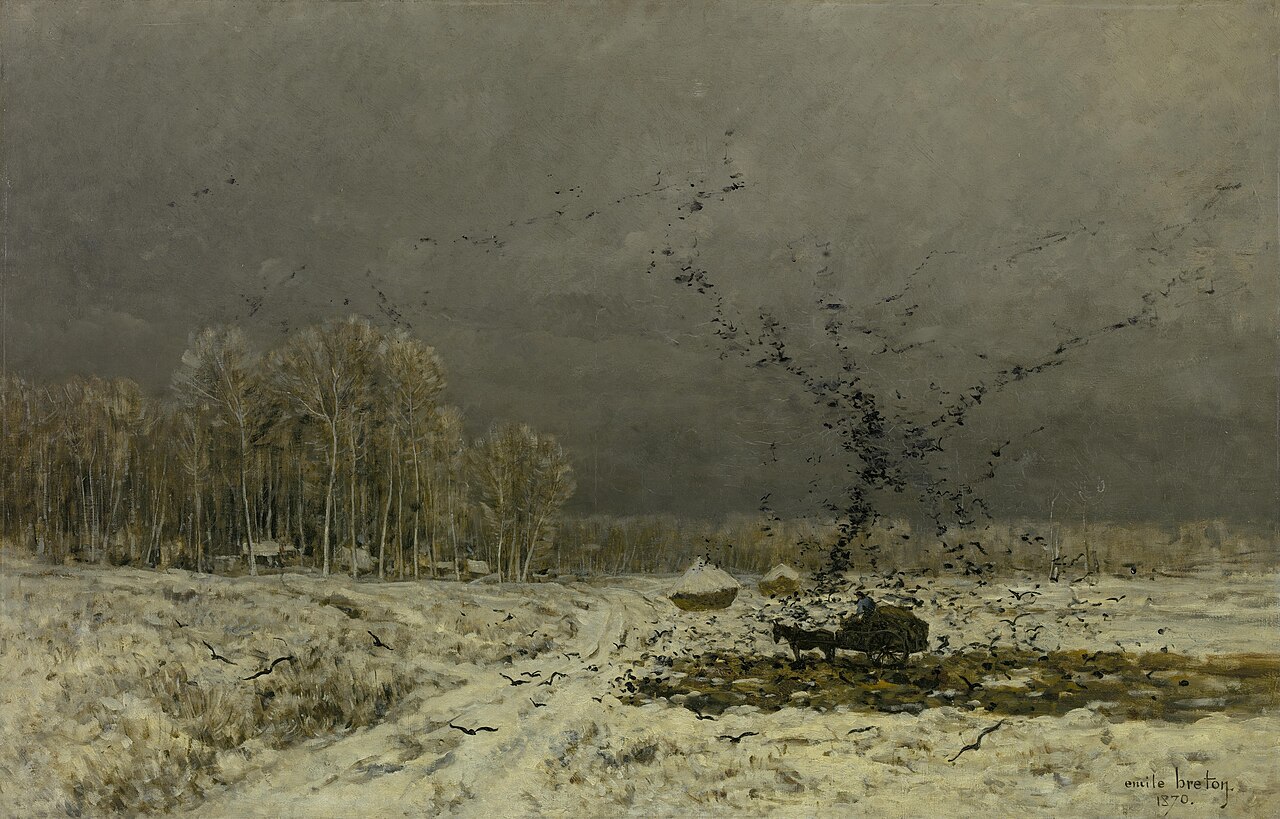 The Crows by Emile Adélard Breton