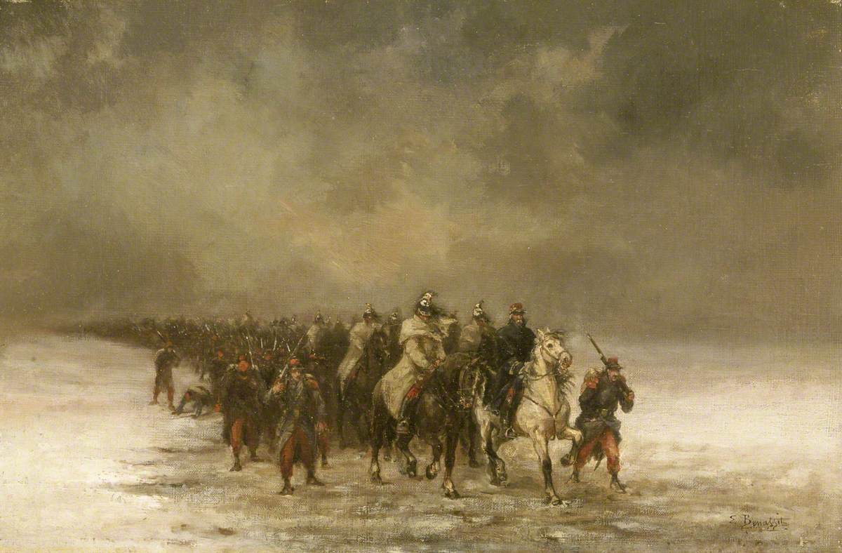 The Retreat by Emile Benassit