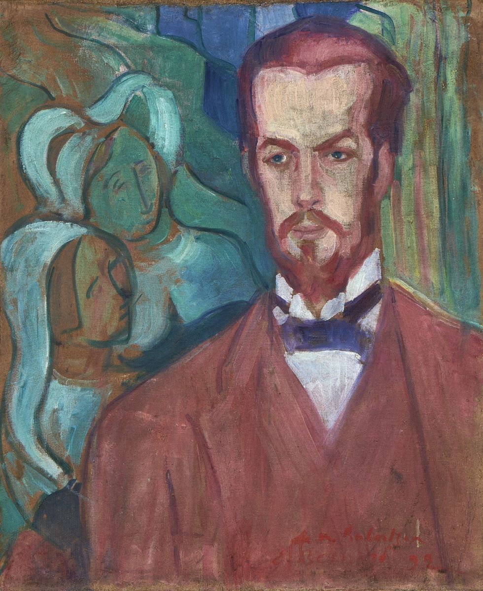 Portrait of the Painter Eric Forbes-Robertson by Émile Bernard