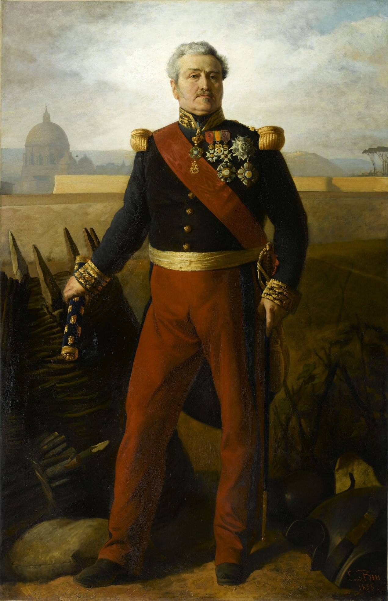 Jean-Baptiste-Philibert Vaillant, Marshal of France by Émile Bin