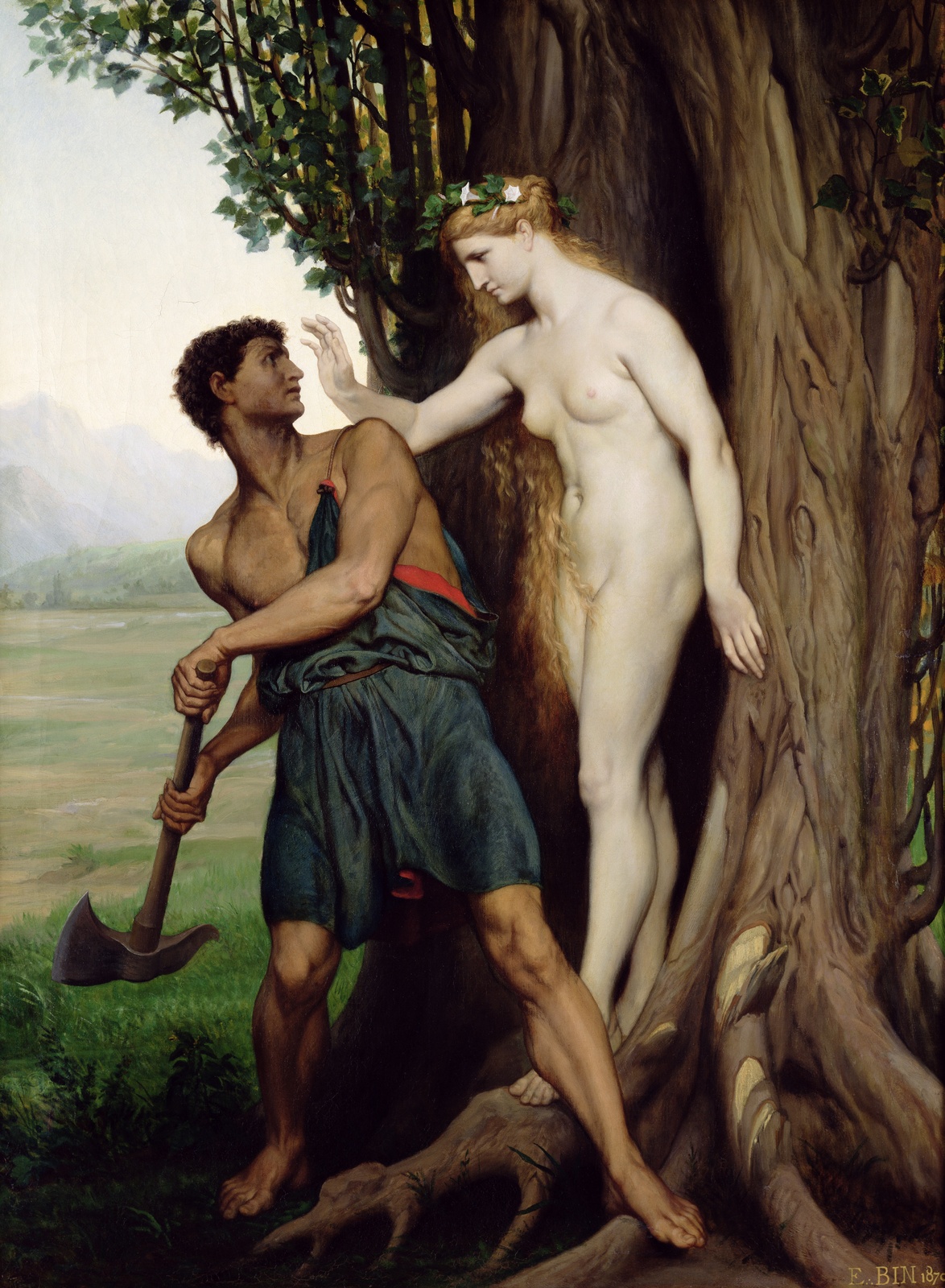 The Hamadryad by Émile Bin