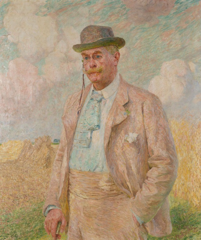 Portrait of Camille Lemonnier by Emile Claus