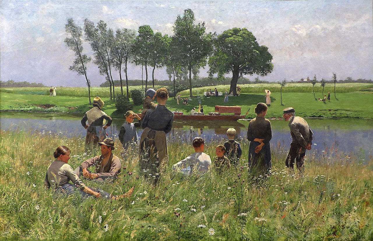 The Picnic by Emile Claus