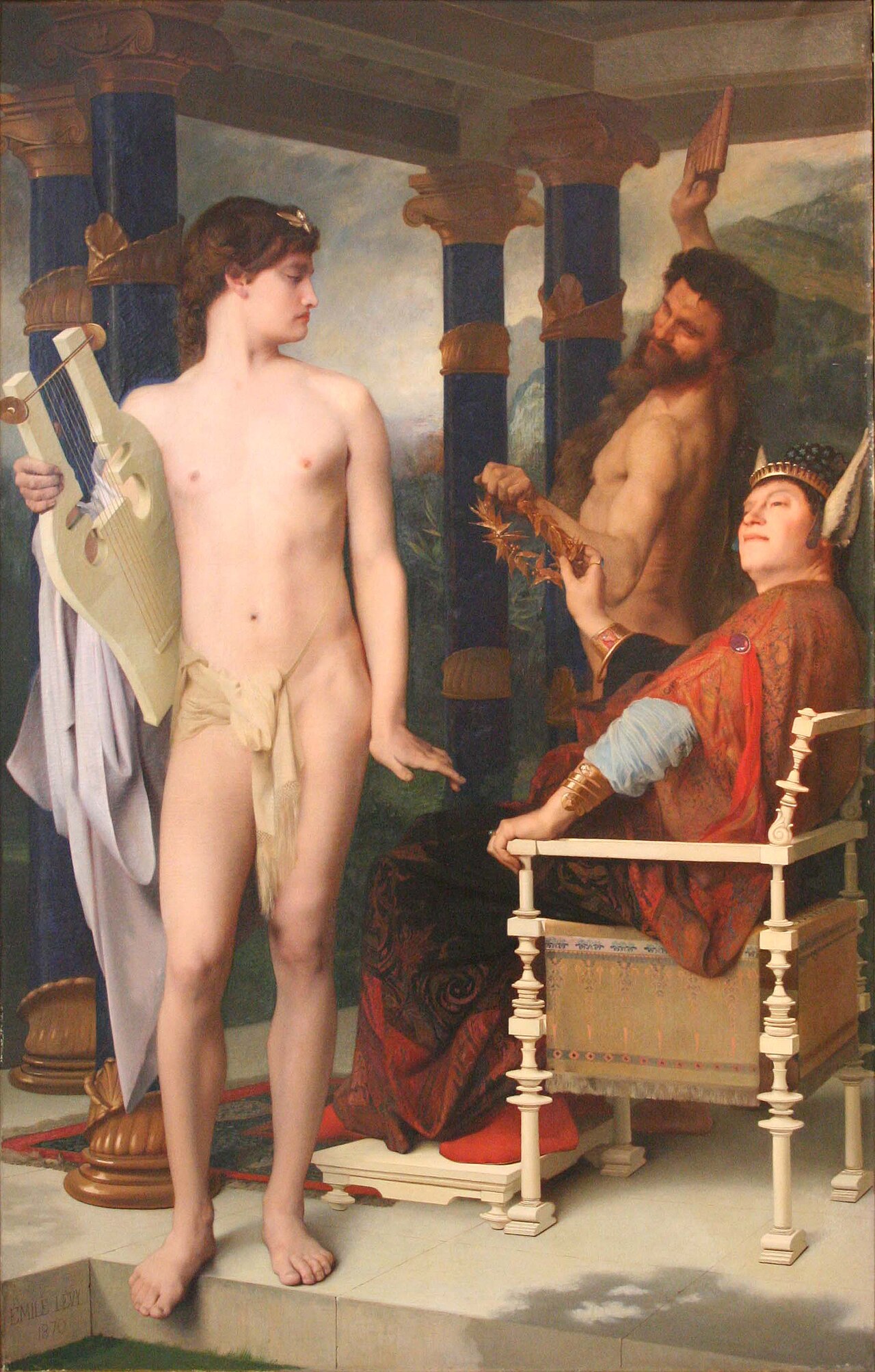 Le jugement de Midas by Émile Lévy