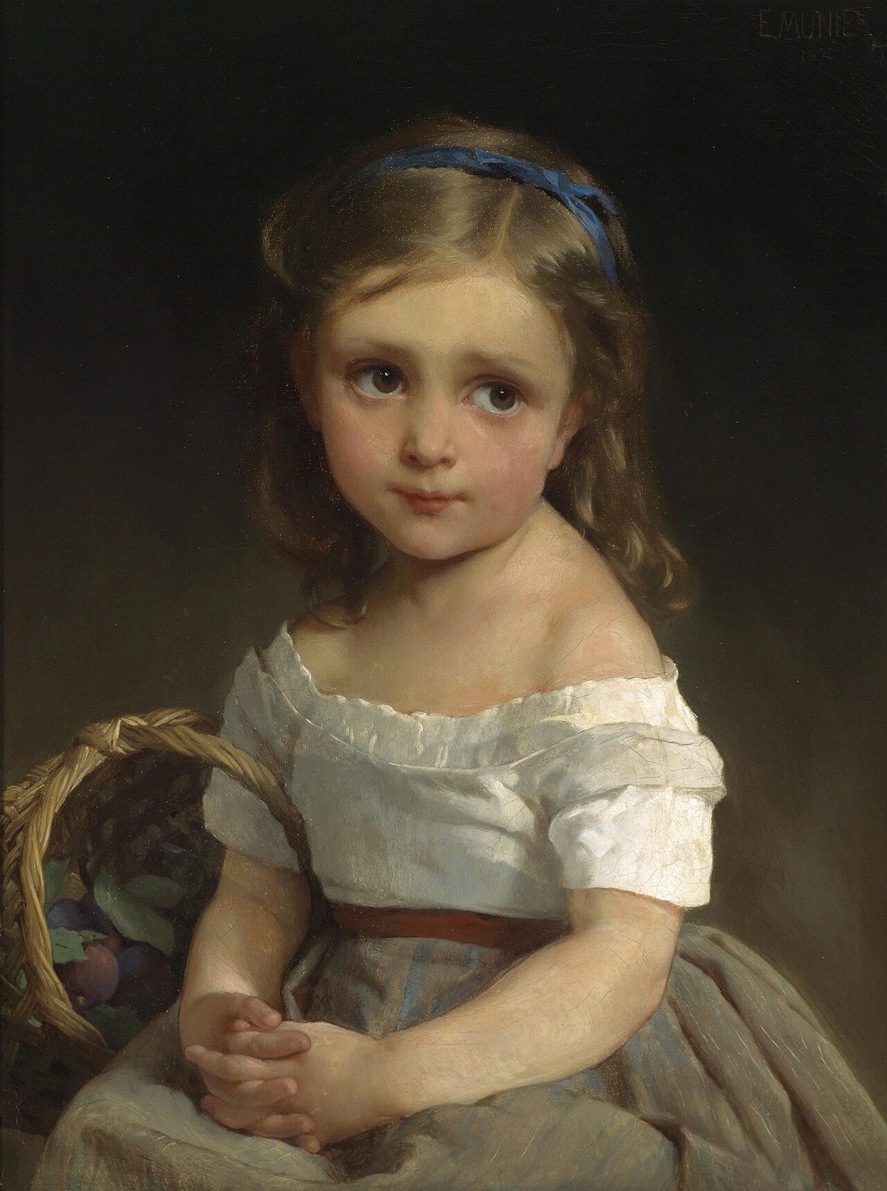 Returning from the garden by Émile Munier