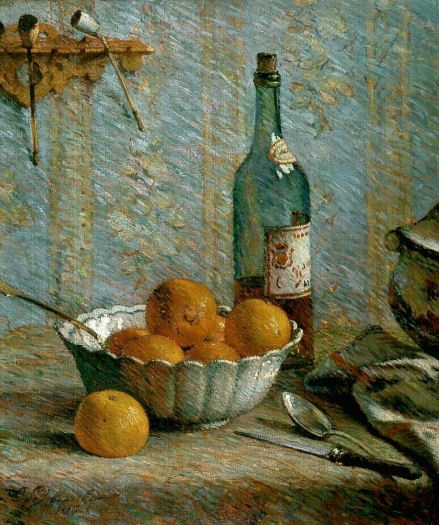 Still Life with Bowl and Fruits by Émile Schuffenecker