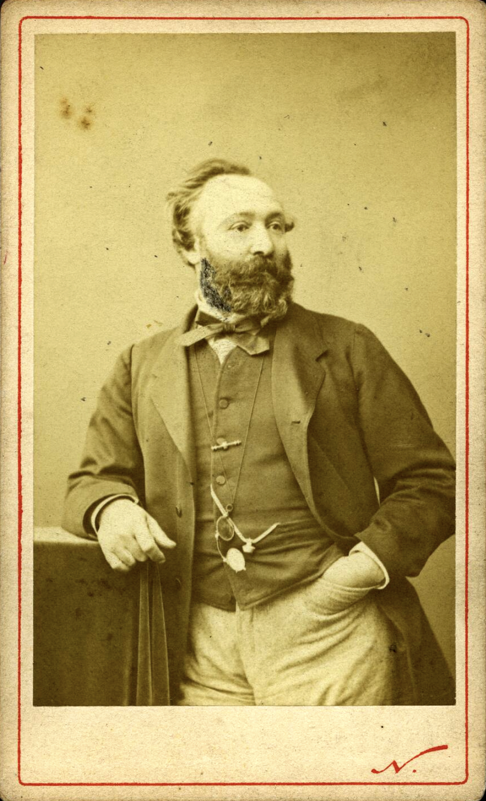 Portrait of Emile van Marcke