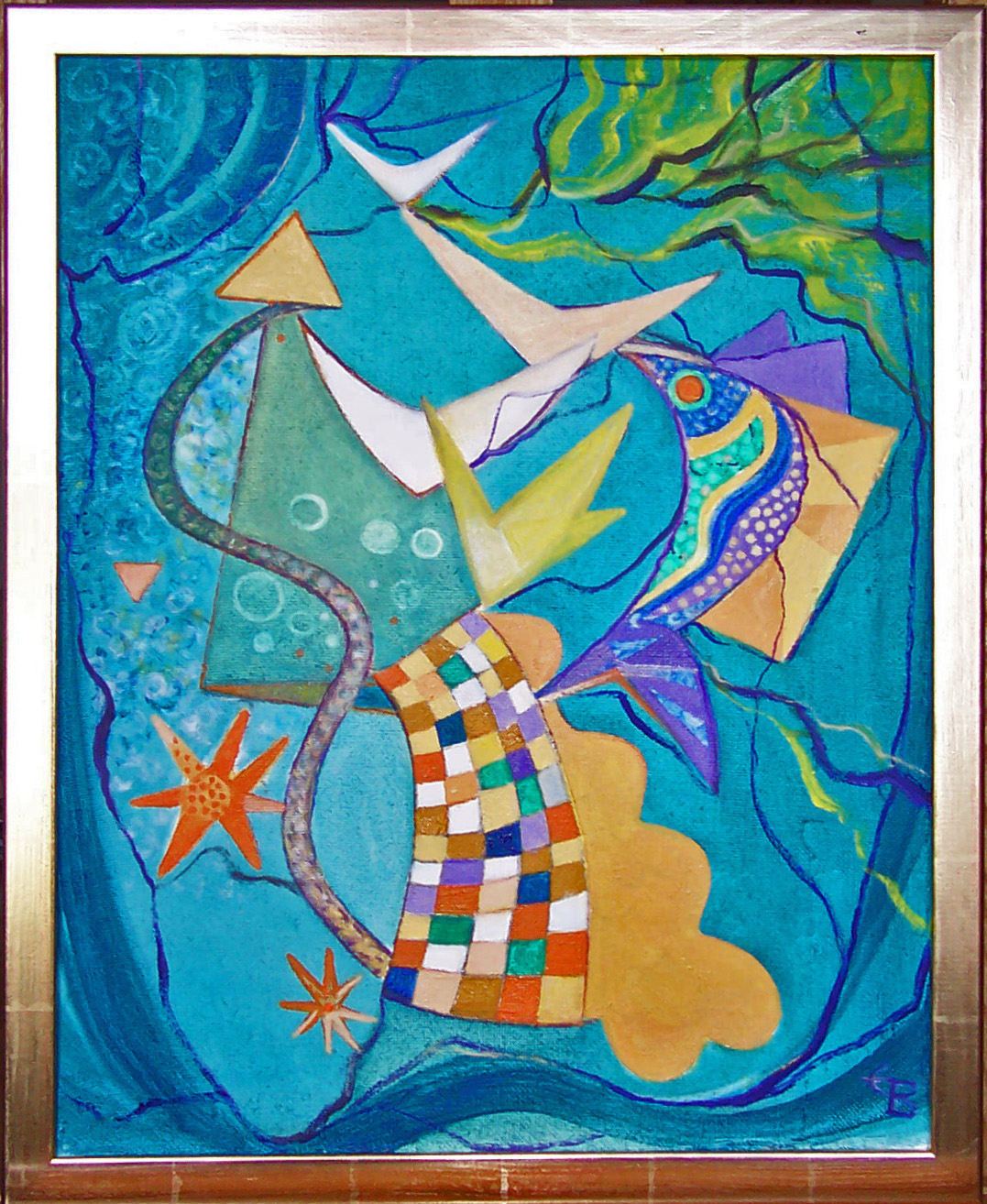 Abstract Sea by Emilia Bayer
