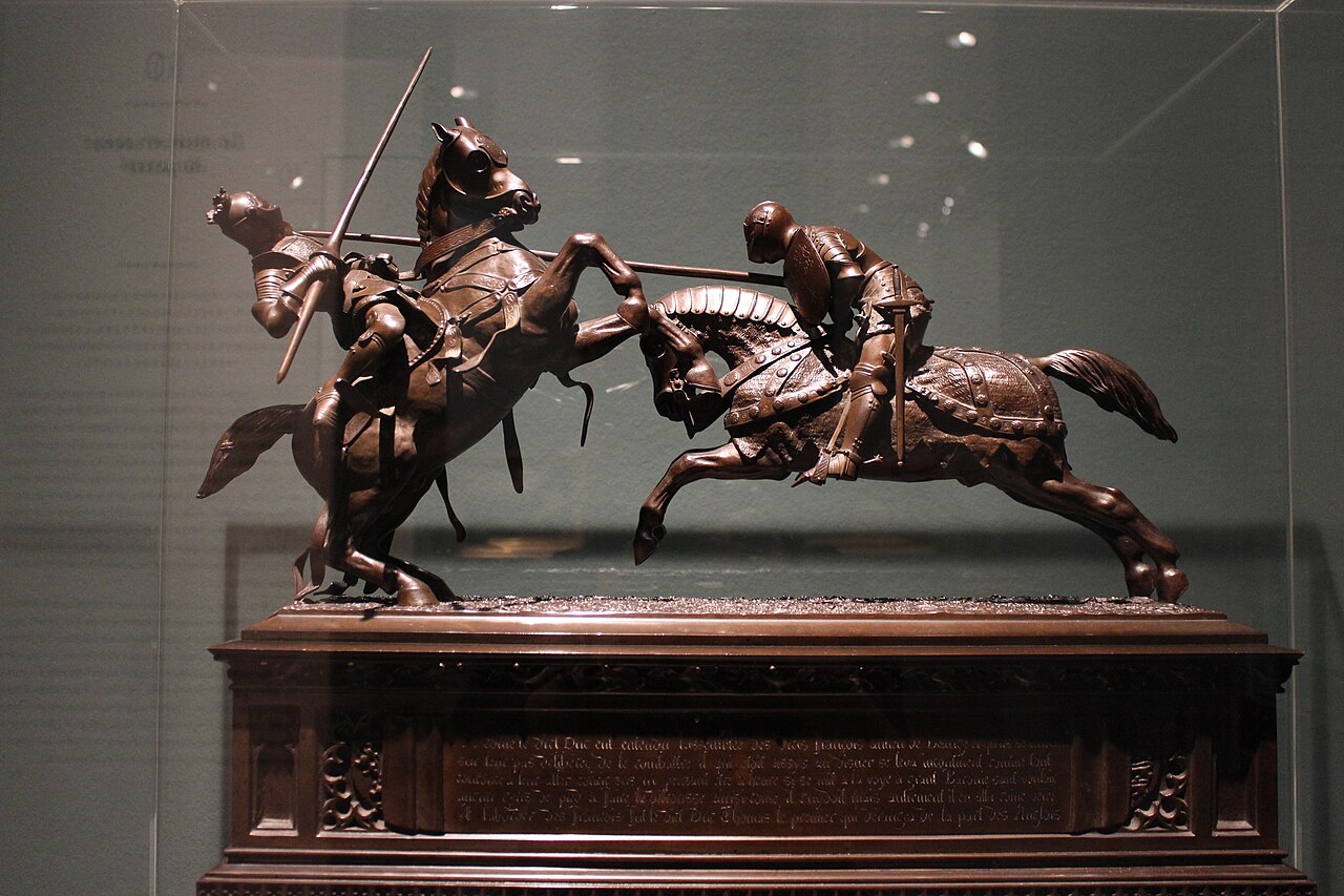 Le Combat du duc de Clarence by Émilien de Nieuwerkerke by Émilien de Nieuwerkerke