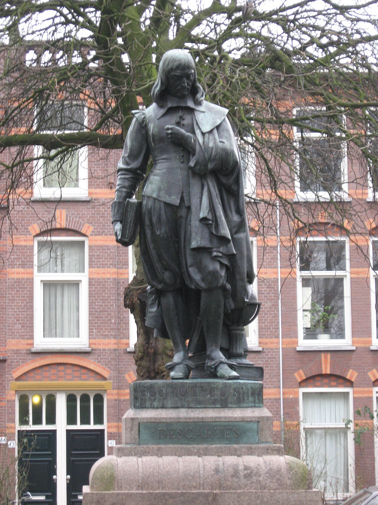 René Descartes by Émilien de Nieuwerkerke